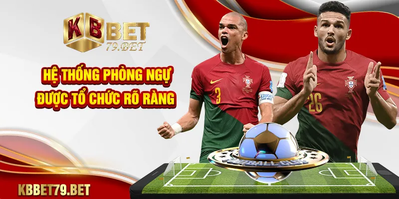 Hệ thống phòng ngự được tổ chức rõ ràng